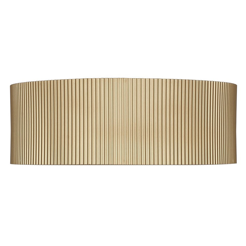 Canarm Scarlett 15in 2-Light Flush Mount | Painted Gold Steel | Entryway & Bedroom | 15 x 15 x 5.125 in | Model IFM1208A15PGD