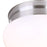 Canarm Madison 1 Light 7.25" Flush Mount, Brushed Nickel