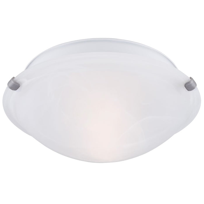 Canarm Madison 2 Light 12" Flush Mount, Brushed Pewter