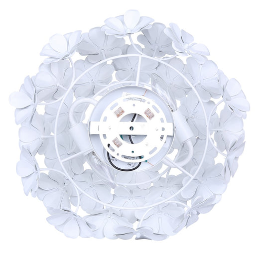 Canarm Cassia 2 Light 15" Flush Mount, White