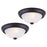 Canarm Madison 1 Light 11" Flush Mount, Polished Brass