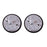 Canarm Madison 1 Light 11" Flush Mount, Oil Rubbed Bronze