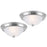 Canarm Madison 1 Light 11" Flush Mount, Brushed Pewter