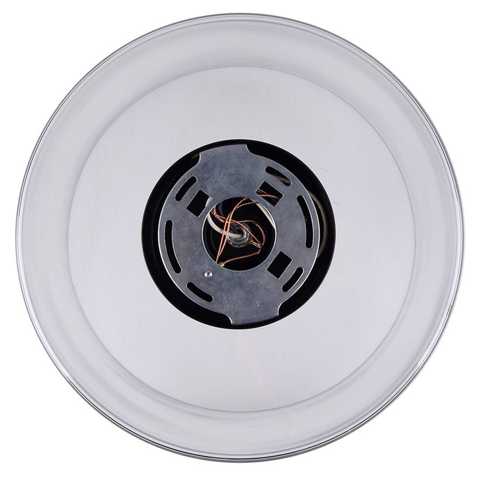 Canarm Sklo 1 Light 12" Flush Mount, Matte Black