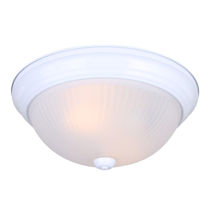 Canarm Madison 2 Light 14.5" Flush Mount, White - IFM21311N