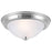 Canarm Madison 2 Light 13" Flush Mount, Brushed Pewter