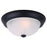 Canarm Madison 2 Light 13" Flush Mount, Matte Black Countryside