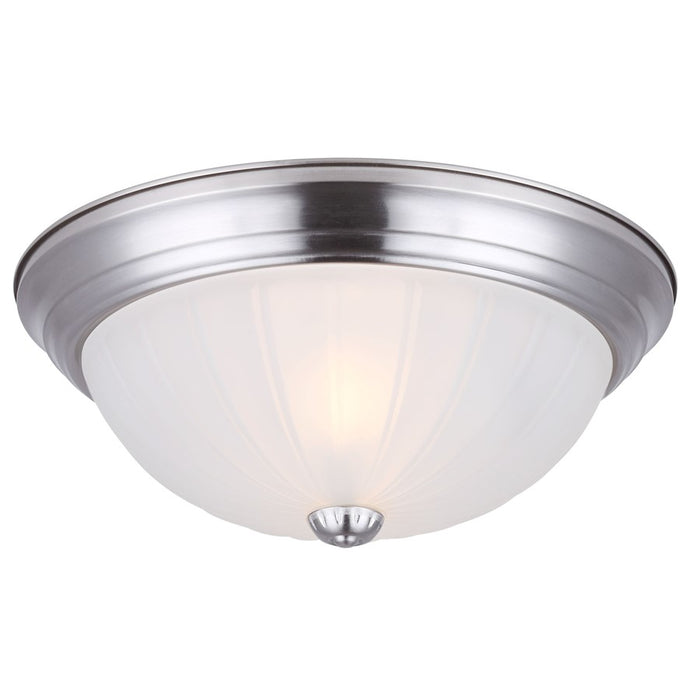 Canarm Madison 2 Light 11" Flush Mount, Brushed Pewter - IFM31151N