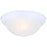 Canarm Madison 2 Light Flush Mount, White