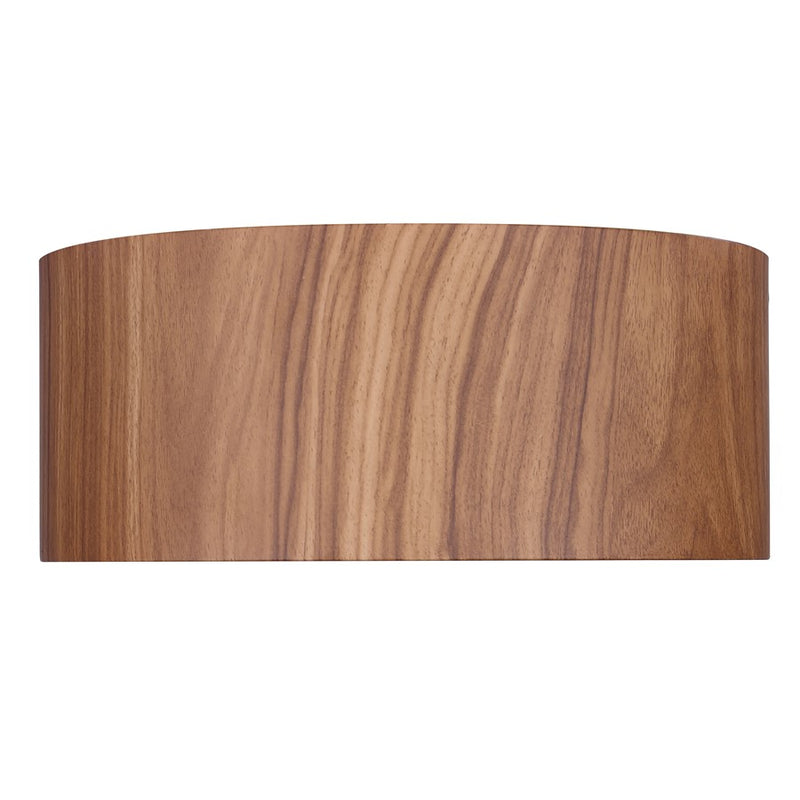 Canarm Dexter 13in 2-Light Flush Mount | Matte Black and Wood Accent | Bedroom & Kitchen | 13 x 5.25 in | Model IFM318A13BKW