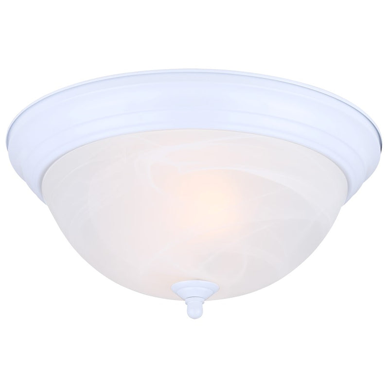 Canarm Signature 2 Light 11" Flush Mount, White