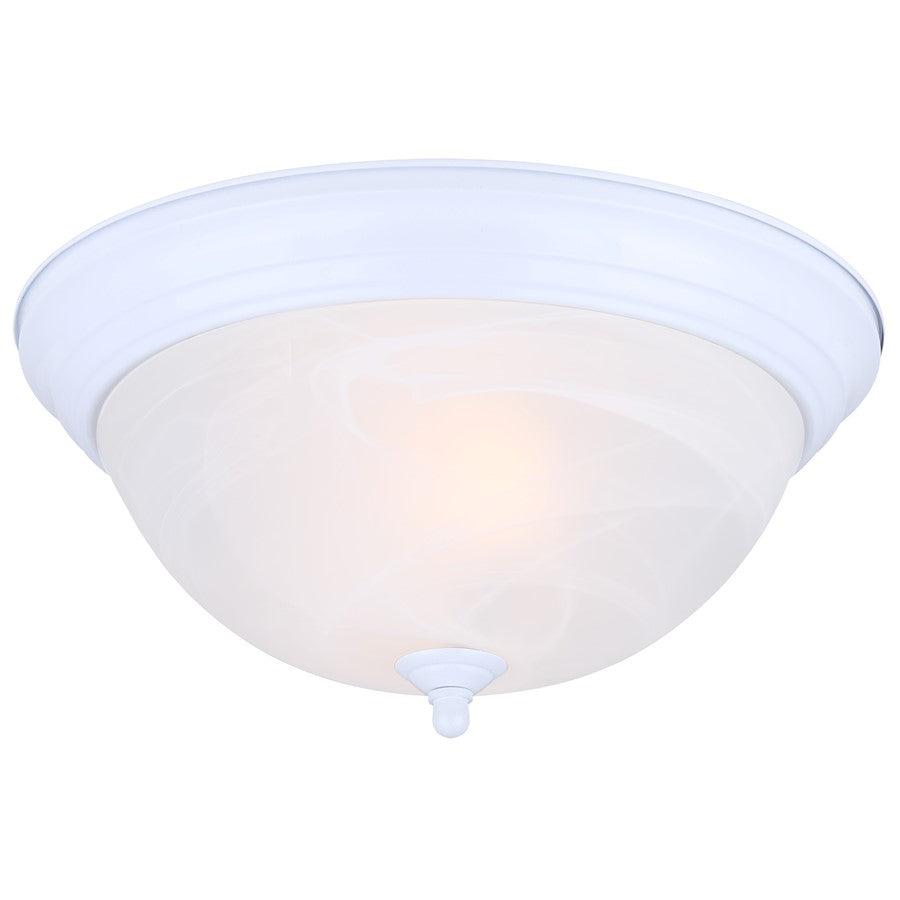 Canarm Signature 2 Light 11" Flush Mount, White - IFM41111