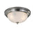 Canarm Signature 2 Light 11" Flush Mount, Brushed Nickel
