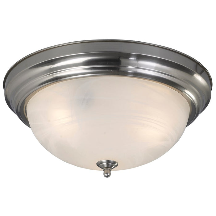 Canarm Madison 3 Light 15" Flush Mount, Brushed Nickel