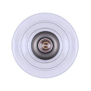 Canarm Chicago 12in 1-Light Flush Mount | Modern Brushed Nickel and Clear Glass | Bedroom & Entryway Ceiling Light | Model IFM459B13BN
