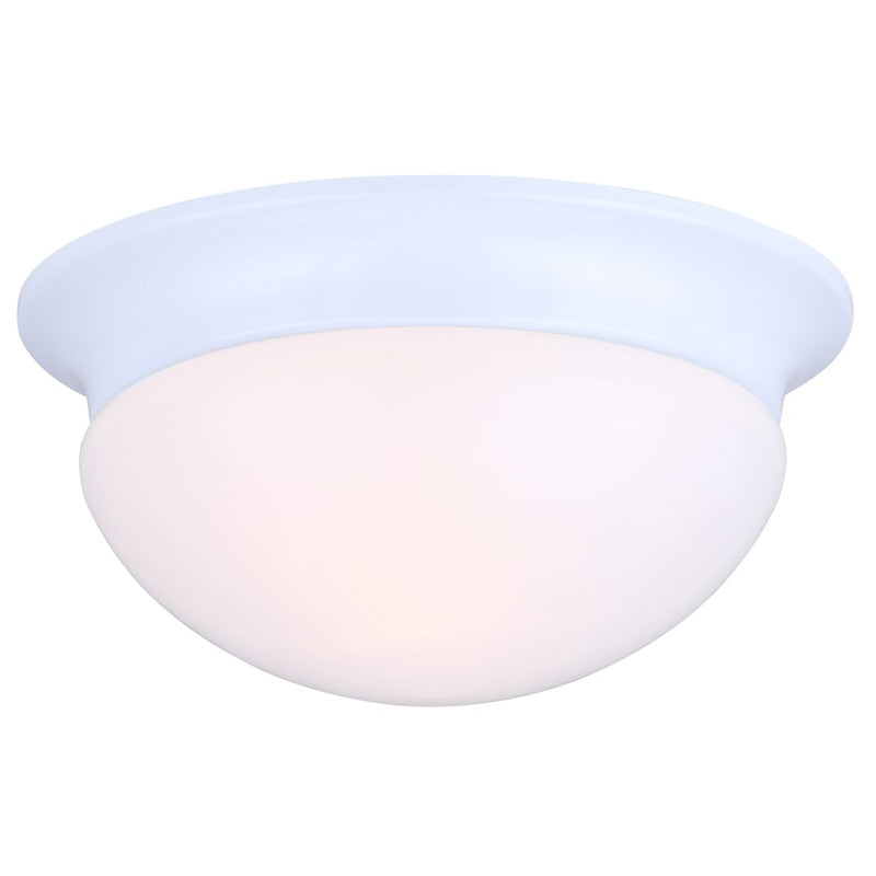 Canarm Madison 1 Light 13" Flush Mount, White