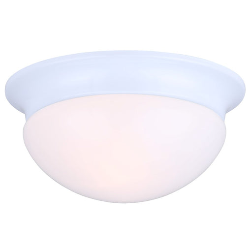 Canarm Madison 1 Light 13" Flush Mount, White - IFM5911