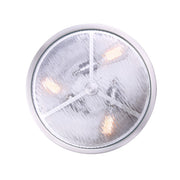 Canarm Cala 16in 3-Light Flush Mount | Brushed Nickel & Watermark Glass | Bedroom & Hallway | 16 x 15 x 7 in | Model IFM677A15BN