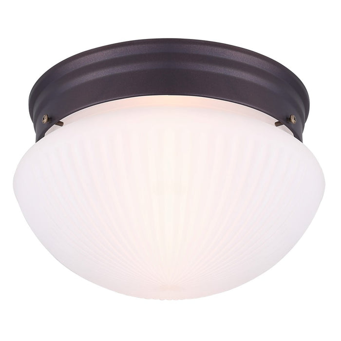 Canarm Madison 1 Light 9.5" Flush Mount, Oil Rubbed Bronze