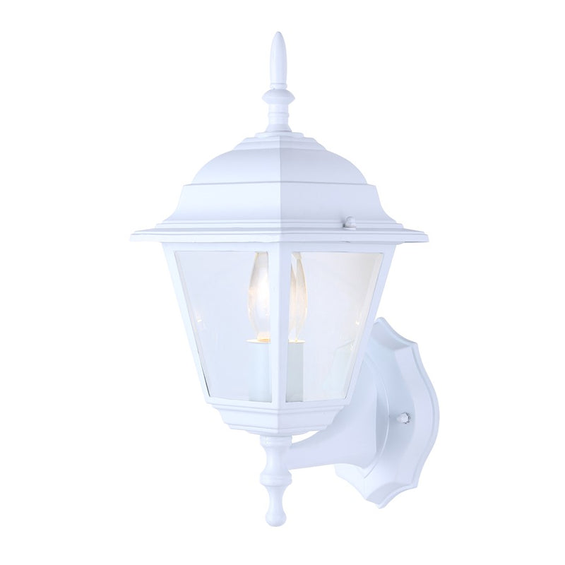 Canarm Madison 1 Light 14" Outdoor Lantern, White