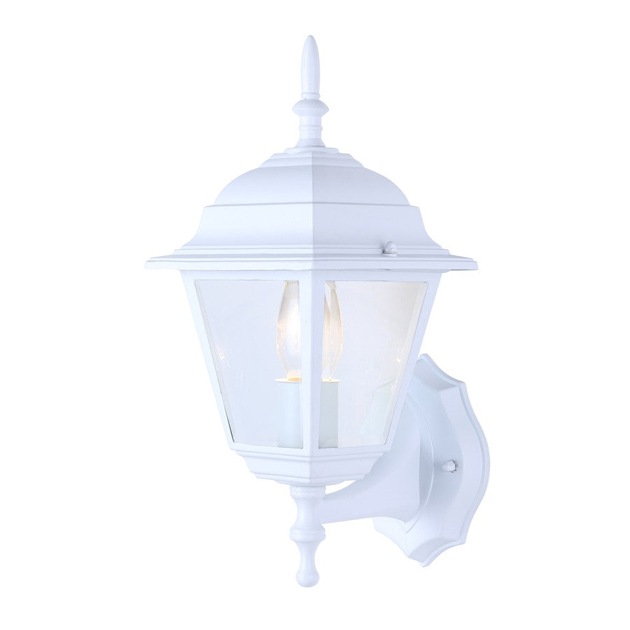 Canarm Madison 1 Light 14" Outdoor Lantern, White