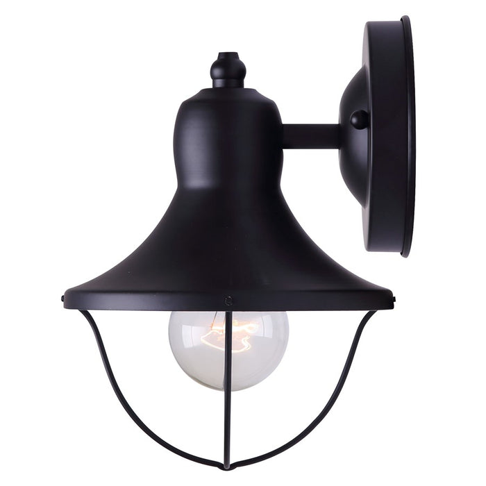Canarm Madison 1 Light 6.5" Outdoor Lantern, Black
