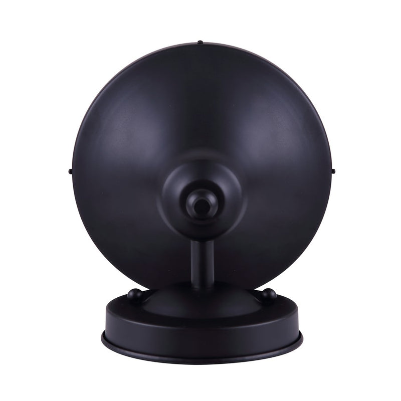 Canarm Madison 6in 1-Light Outdoor Lantern | Industrial Matte Black and Clear Glass | Porch & Garage Wall Light | Model IOL143TBK-C