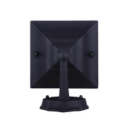 Canarm Fieldhouse 11in 1-Light Outdoor Wall Light Twinpack | Black Steel and Seeded Glass | Porch & Entryway | 6.25 x 7.75 x 11 in | Model IOL183TBK-C