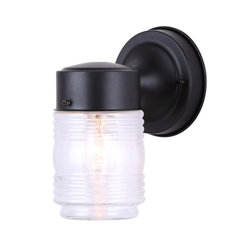 Canarm Madison 1 Light 3.5" Outdoor Lantern, black