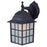 Canarm Madison 1 Light Outdoor Lantern, Black