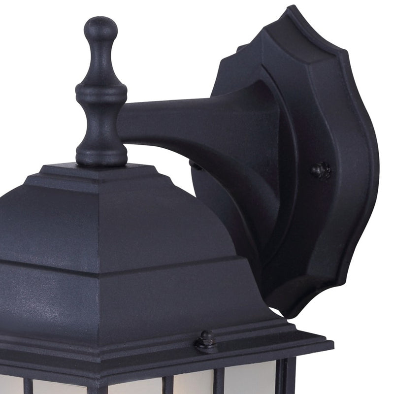Canarm Madison 1 Light Outdoor Lantern, Black