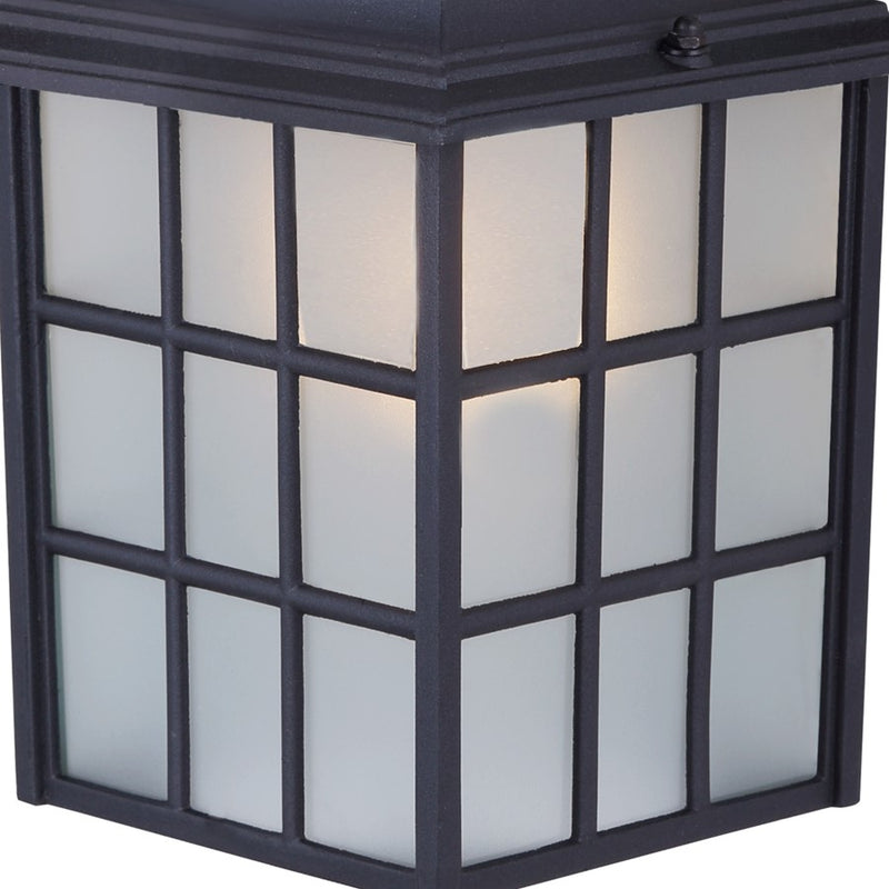 Canarm Madison 1 Light Outdoor Lantern, Black