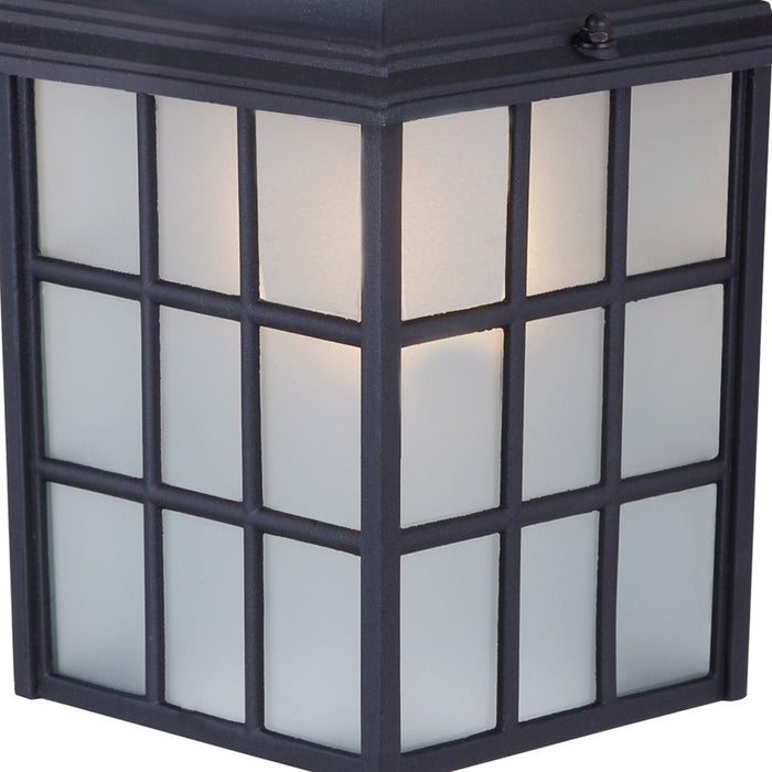 Canarm Madison 1 Light Outdoor Lantern, Black