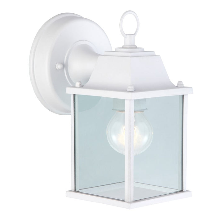 Canarm Madison 1 Light 8.25" Outdoor Lantern, White