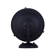 Canarm Marcella 9in 1-Light Outdoor Lantern | Black Metal and Glass Panel | Porch & Patio | 9 x 10 x 7.25 in | Model IOL322BK