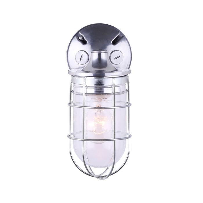 Canarm Signature 1 Light 10" Outdoor Lantern, Clear