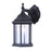Canarm Madison 1 Light 6.25" Outdoor Lantern, black