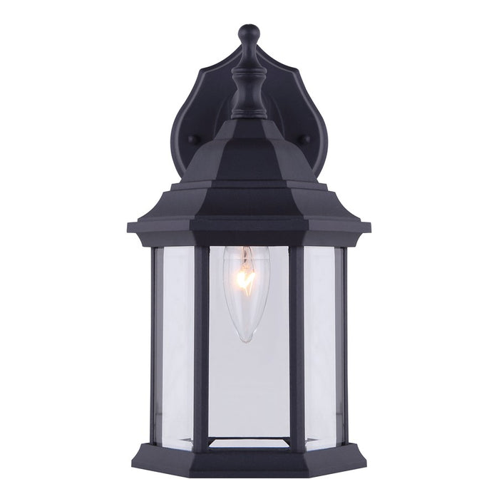 Canarm Madison 1 Light 6.25" Outdoor Lantern, black