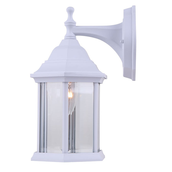 Canarm Madison 1 Light 12" Outdoor Lantern, White