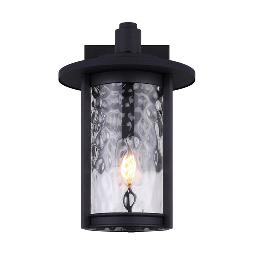 Canarm Leon 1 Light Outdoor Lantern, Black