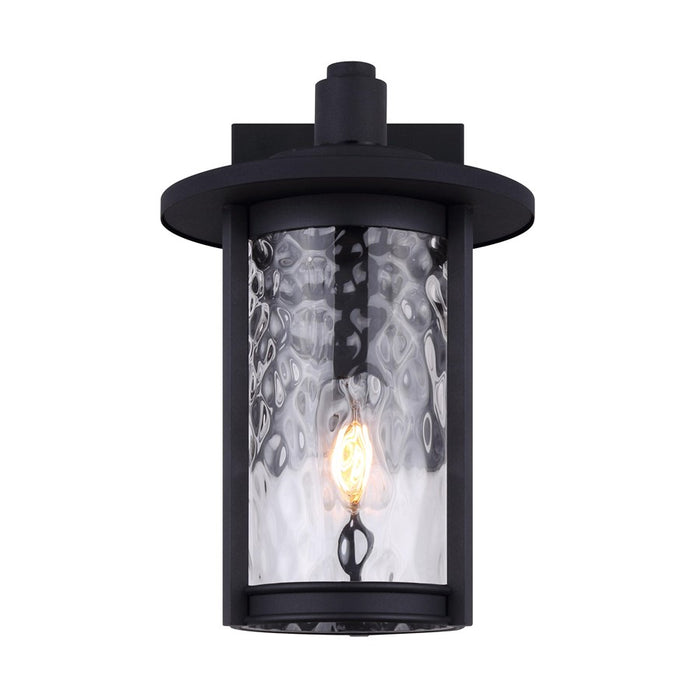 Canarm Leon 1 Light Outdoor Lantern, Black