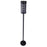 Canarm Tayla 1 Light 62" Outdoor Post Lantern, Black