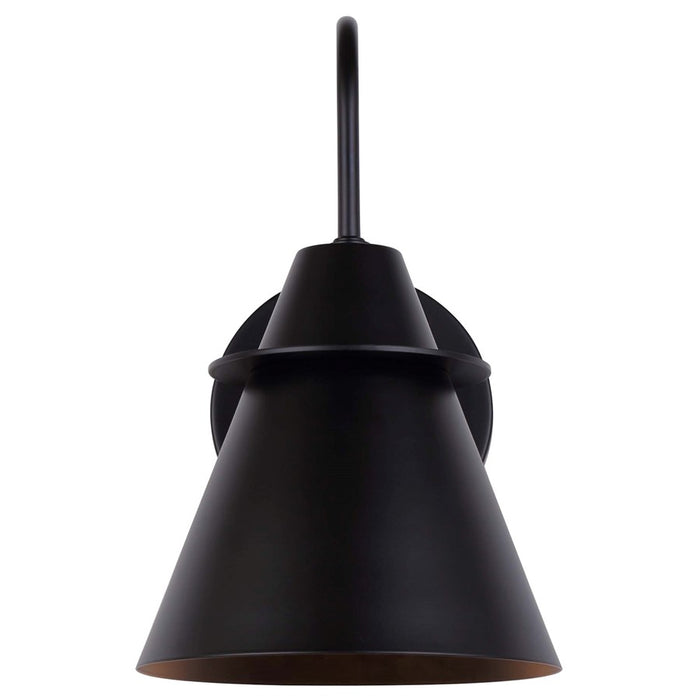 Canarm Marloe 1 Light 11.5" Outdoor Lantern, Black