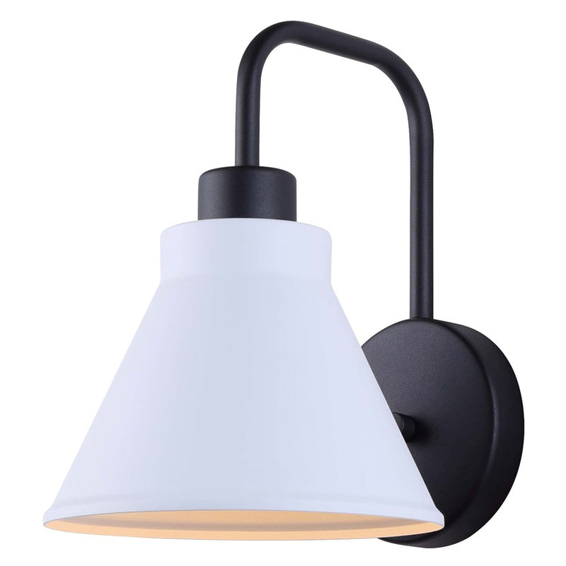 Canarm Penn 1 Light 10.38" Outdoor Lantern, White
