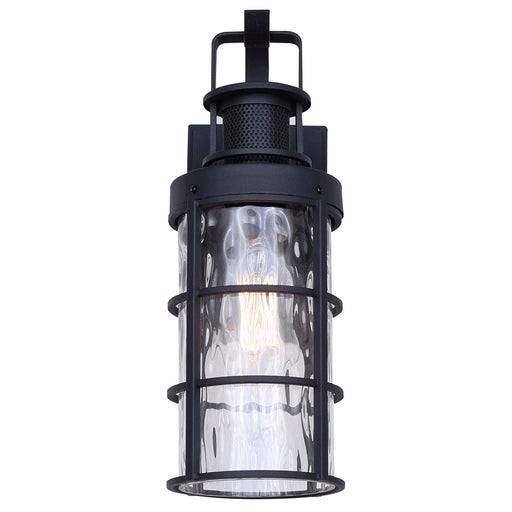 Canarm Winslet 1 Light 15" Outdoor Lantern, Black