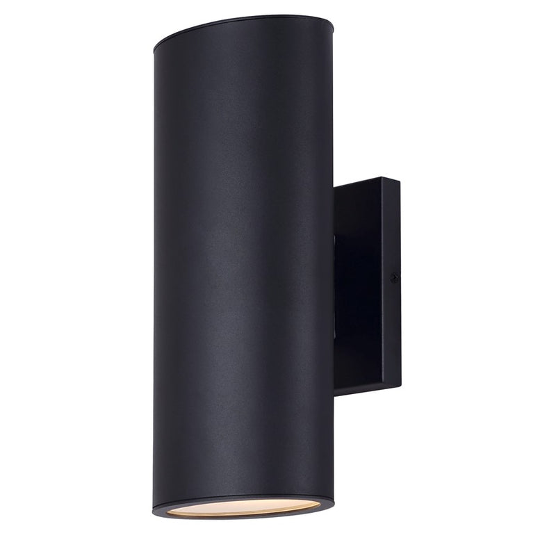 Canarm Owynn 2 Light 13.13" Outdoor Lantern, Black