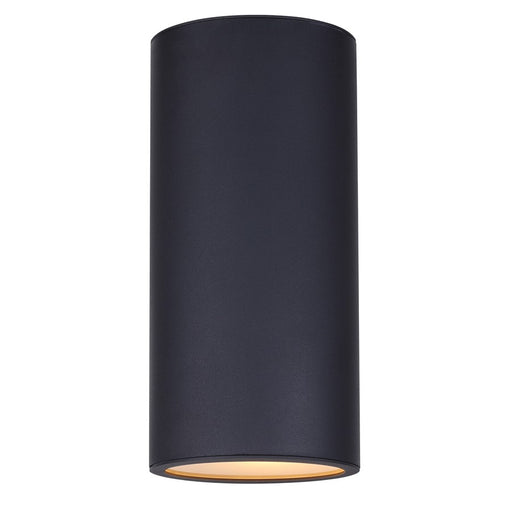 Canarm Owynn 2 Light 13.13" Outdoor Lantern, Black