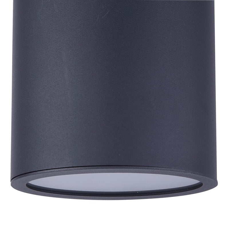 Canarm Owynn 2 Light 13.13" Outdoor Lantern, Black