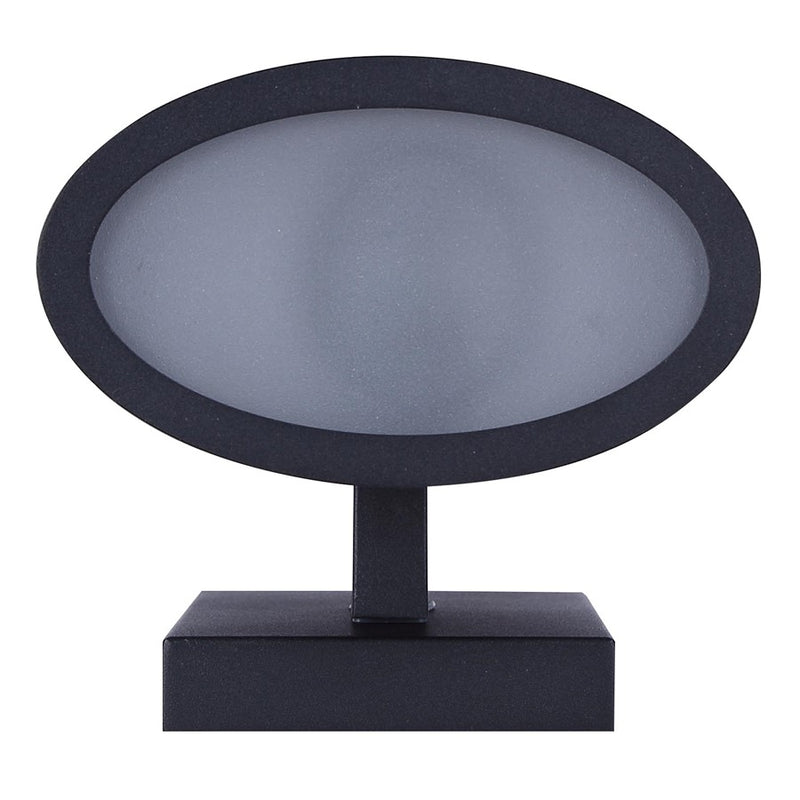 Canarm Owynn 2 Light 13.13" Outdoor Lantern, Black