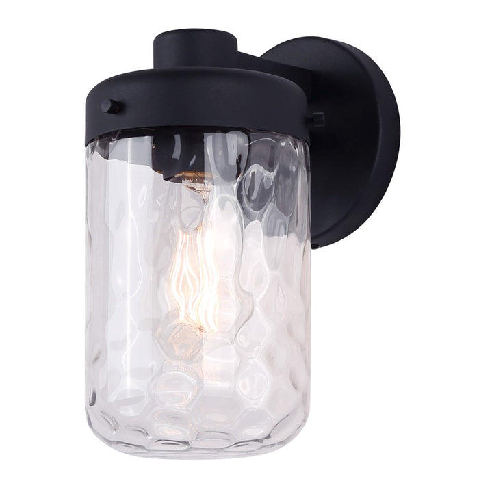 Canarm Juno 1 Light 10.25" Outdoor Lantern, Black - IOL637BK